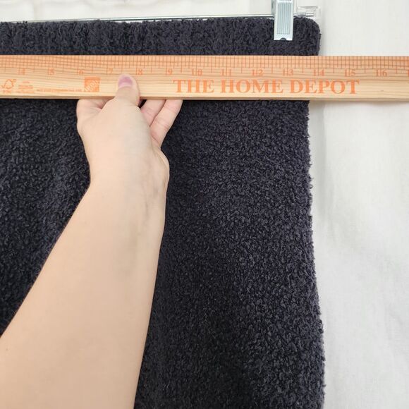 SKIMS 2 Piece Cozy Knit Short Set 2 Pairs Shorts Cream Black Fuzzy S/M Teddy - Picture 10 of 12